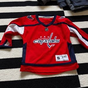 Capitals Hockey Jersey size 2T-4T